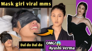 Ayushi Verma’s Sizzling Masked Adventure Goes Viral