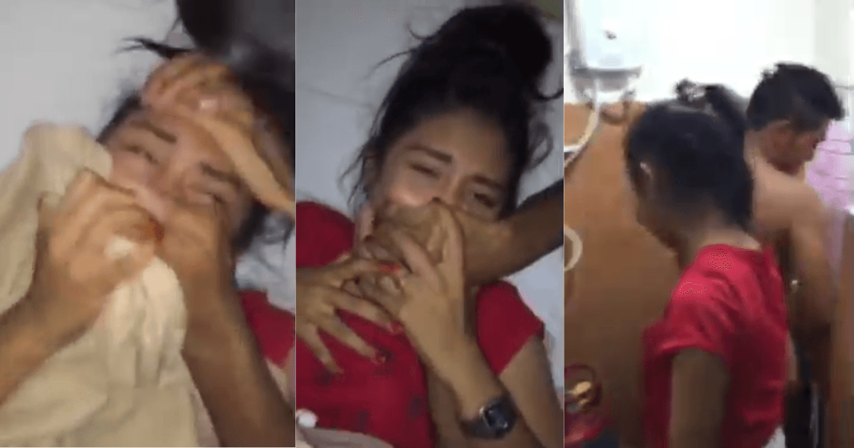 Boyfriend Watches as Girlfriend Gets Pounded by Others