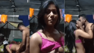 Horny Desi Husband Roughly Fucks Wife’s Tight Pussy
