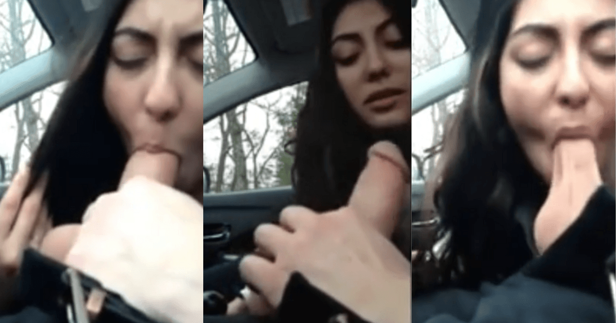 Horny Kashmiri Babe Deepthroats in Car