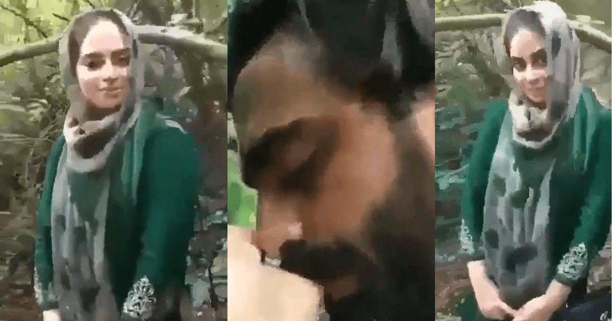 Kashmiri Couple’s Jungle Kiss and Passionate Encounter