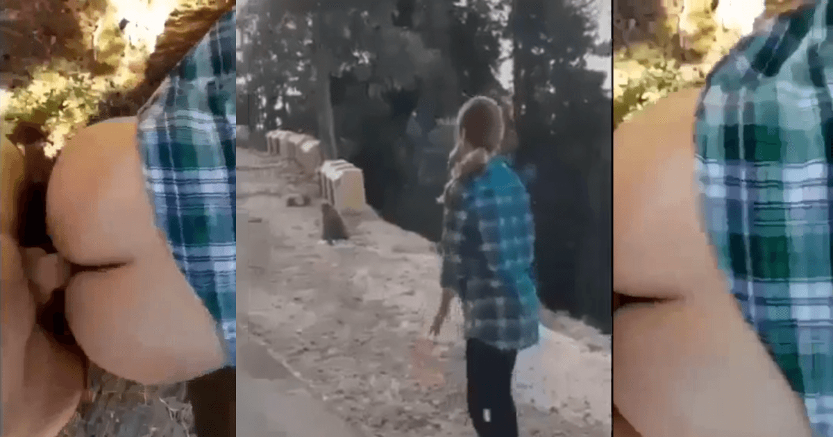 Nasty Kashmiri Slut Gets Rough in the Jungle