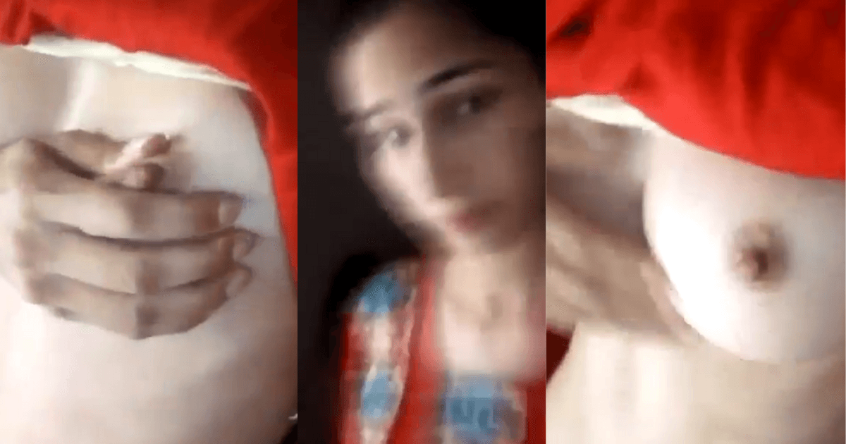 Sultry Srinagar Babe Flaunting Her Slim Bust