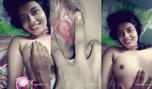 Sensual Desi Teen Flaunting Tiny Boobs and Wet Pussy