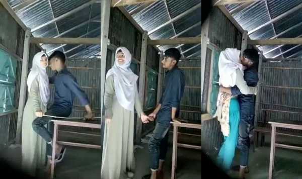 Viral Hijabi Girl’s Steamy Kissing MMS Exposed