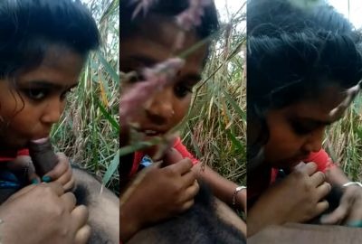 Bengali girl enjoys farm fun in rural setting