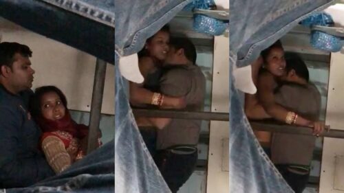 Desi married couples secret train sex tape  Kamababa Desi