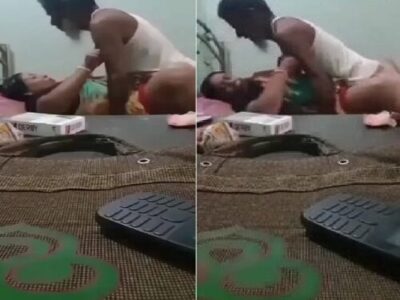 Desi village aunty intimate encounter with elder gentleman captured on video