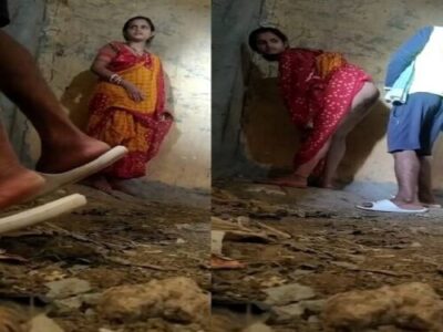 Indian village bhabhi in doggy style sex scandal