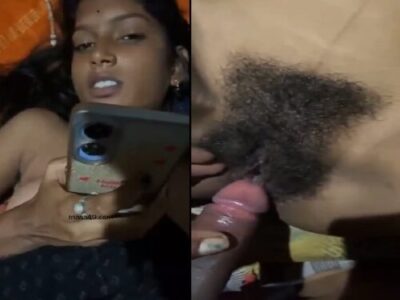 Shy girlfriend and boyfriend intimate moment in Hindi audio