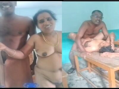 Tamil school teacher caught in a scandal on a bench