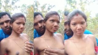 Adivasi couples Jungle adventure Outdoor intimacy