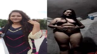 Bangladeshi girlfriend flaunts her impressive curves
