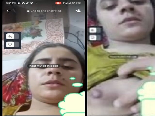 Desi Girlfriend Surprises Lover with Boob Show on Viral Video