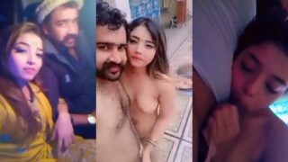 Passionate video featuring newly married Pakistani couple