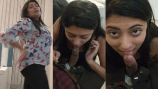 Secretarys Blowjob After Dance  Sensual Office Surprise